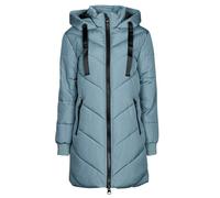 JDY Piumino JDYSKYLAR PADDED HOOD JACKET OTW in Blu EU L