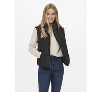JDY - Piumino smanicato nero S