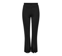 JDY Pretty Flare Slit Pantaloni Jrs Noos, Nero, L Donna