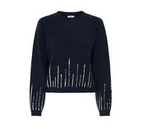 JDY Pullover blu scuro / argento Donna JDY M
