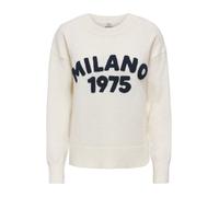 JDY Pullover 'JDYCIAO' navy / offwhite Donna - PROMO - Pullover e cardigan - Maglioni - Pullover a maglia fine JDY L