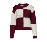 JDY Pullover 'JDYJusty' porpora / bianco Donna JDY XXL