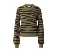 JdY Lorraine Animal L/S-Maglione Knt Noos Lavorato a Maglia, Kalamata. Dettagli: Strisce Nere zebrate, XL Donna