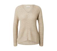 JDY - Maglione leggero beige con scollo a V-Neutro L