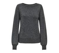 JDY Pullover 'JDYRue' grigio scuro / argento, Taglia XS