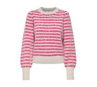 JDY Pullover 'JDYSIGRID' grigio chiaro / fucsia / rosa Donna JDY XL