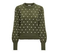 JDY Pullover 'JDYSigrid' oliva / offwhite Donna JDY XL oliva / offwhite