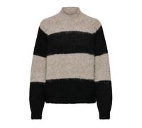 JDY Pullover 'JDYZoey' beige sfumato / nero Donna - Abbigliamento - Taglie comode - Pullover e cardigan - Pullover JDY XS
