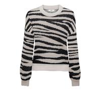 JDY Pullover 'Lorraine' grigio / nero Donna JDY L grigio / nero