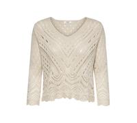 JDY Pullover 'New Sun' beige / bianco Donna JDY M