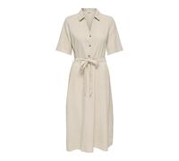 JdY Jdysay 2/4 Midi Shirt Dress Wvn Noos Say Maglietta, Farina d'avena, M Donna