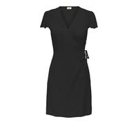 JdY Sezen Life S/S Wrap Dress Wvn Dia, Nero, M