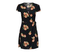 JdY Sezen Life S/S Wrap Dress Wvn Dia, Nero, S