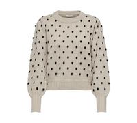 JDY Pullover 'JDYSigrid' grigio / nero, Taglia M