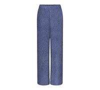 JdY Star Sezen Life MW Wide Pant Wvn Dia, Blu Indaco, 38W x 32L