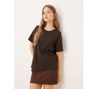 JDY - T-shirt marrone scuro 2XL