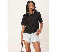JDY - T-shirt nera-Nero XL