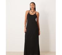 JDY Tall - Vestito lungo allacciato sul retro nero S