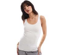 JDY - Top canottiera bianco M