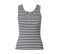 JDY Top 'JDYFRANSISKA' blu notte / bianco Donna JDY L blu notte / bianco