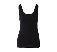 JDY - Top senza maniche a coste nero XS