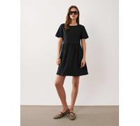 JDY - Vestito corto a maniche corte nero S