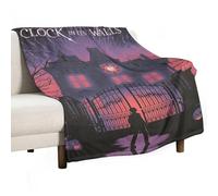 JDYANSHENG The House with A Clock in its Walls Throw Blanket Blanket Soft Lightweight 150x200cm (60x80in)