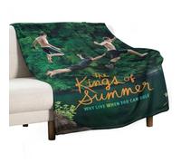 JDYANSHENG The Kings of Summer - Coperta morbida e leggera, 130 x 175 cm