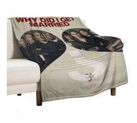 JDYANSHENG Why Did I Get Married, coperta morbida e leggera, 100 x 130 cm