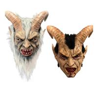 JDZYFFS 3D Maschera In Lattice Di Halloween - Oggetti Di Scena Horror Di Halloween Per Adulti Maschere Cosplay Per Feste In Mascheras, Copricapo Dell'orrore(2PCS)