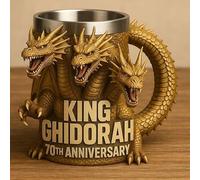 JDZYFFS 400ML Tazza Colazione - Mug, Tazza 3D Creativa Personalizzata, Tazza Da Caffè Godzille, Bicchieri Da Bere Regalo Per Gli Amanti Del Cinema, Tazza Da Caffè Personalizzata(C)