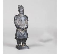 JDZYFFS Art Scultura Statua Figurina, 3D Statue E Sculture Di Guerrieri E Cavalli In Terracotta Qin, Statuette Di Soldati E Guerrieri Cinesi In Argilla, Statuette Artistiche Per La Casa(A)
