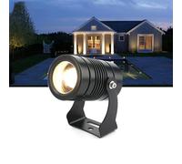 JDZYFFS Faretto LED Pavimento - Luci Paesaggistiche Da Esterno, Proiettore Da Parete Per Esterni A Bassa Tensione, Impermeabile IP67, Per Esterni, A Fascio Stretto(White,5W(12V))