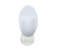 Je CHERCHE Une IDÉE - DI0134 - Set di 10 Ganci con Linguetta - Supporta Fino a 1,5 kg - Ideale per Chiavi e Utensili Leggeri - Facile da Applicare Senza Foratura - Dimensioni 21 x 2 x 11 cm - Bianco