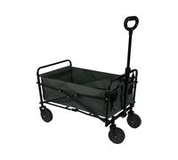 Je CHERCHE Une IDÉE, DI7840, Trolley Pieghevole 72x46x92 cm, Portata 65 kg, Ideale per Spesa e Picnic, Design ergonomico, Ruote Robuste, Colore Nero
