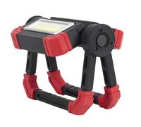 JE CHERCHE UNE IDEE Lampada COB Orientabile Pieghevole 360° 4 Modalità Nero | Metallo, lampada COB orientabile, piegatura 360°, luce LED potente, 4 modalità, campeggio o officina, nero