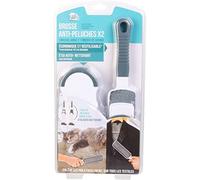 JE CHERCHE UNE IDEE Spazzola Levapelucchi Riutilizzabile 2 Misure Indumenti | Set di 2, riutilizzabile, economica, custodia con serbatoio, pelucchi peli animali, indumenti tessuti, semplice da usare