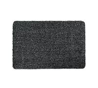 JE CHERCHE UNE IDEE Tappeto Ultra Assorbente 40x60 cm Interno Nero | Cotone e poliestere, tappeto ultra assorbente, interno ed esterno, efficace, ingresso o cucina, nero
