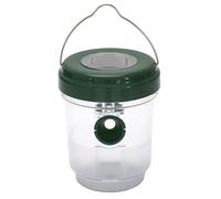 JE CHERCHE UNE IDEE Trappola Antizanzare Solare per Insetti Trasparente | Plastica, luce blu, senza sostanze chimiche, interno, esterno, sicura per bambini e animali, facile pulizia