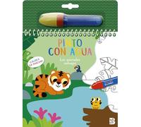 Je colorie avec de l'eau : Les animaux sauvages 2025 CAST