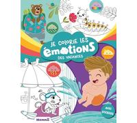 Je colorie les émotions des vacances - Avec stickers