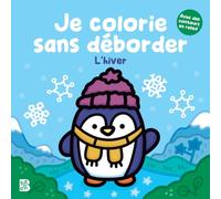 Je colorie sans déborder - L'hiver