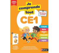 Je comprends tout CE1: + une ardoise effaçable