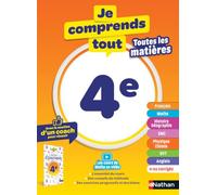 Je comprends tout - tout en un 4ème: Toutes les matières