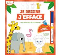 Je dessine j'efface - Les animaux de la savane