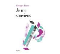 Je me souviens: Les choses communes 1