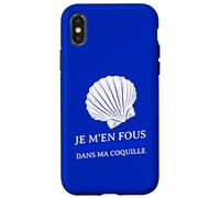 Je m'en fous parce que je suis dans ma coquille timide Custodia per iPhone X/XS