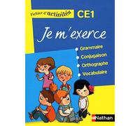 Je m'exerce grammaire-conjugaison-orthographe-vocabulaire CE1 : Fichier d'activits: Fichier d'activités