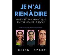 Je n'ai rien à dire