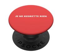 Je Ne Regrette Rien Francese PopSockets PopGrip Adesivo